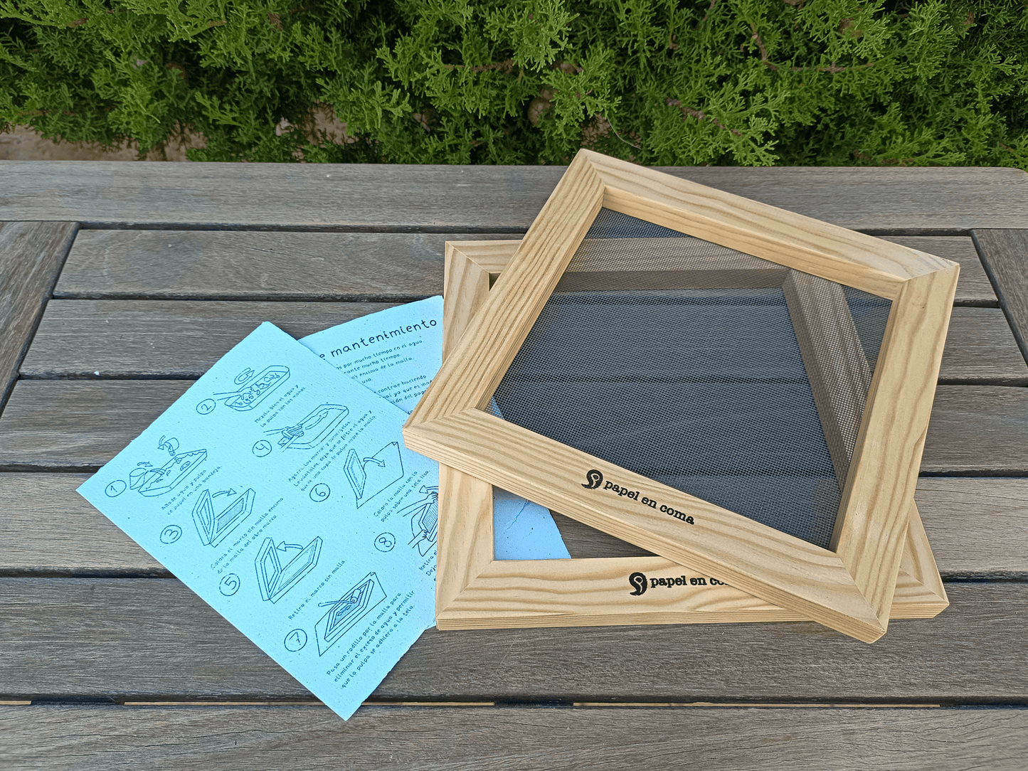 Marcos cuadrados 21x21cm