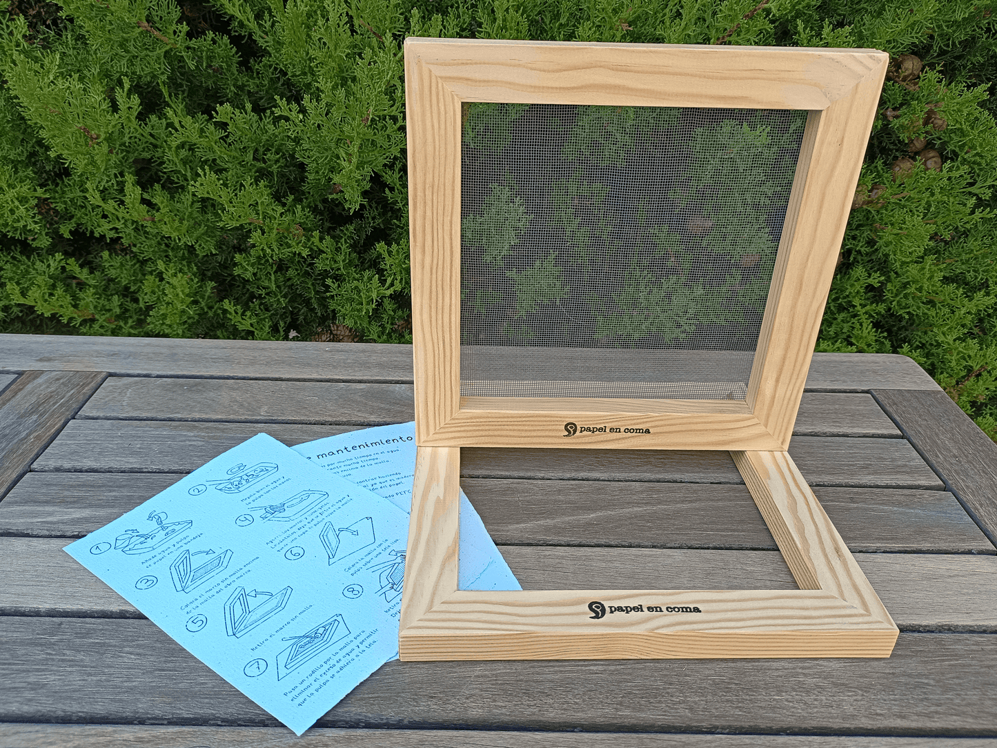 Marcos cuadrados 21x21cm