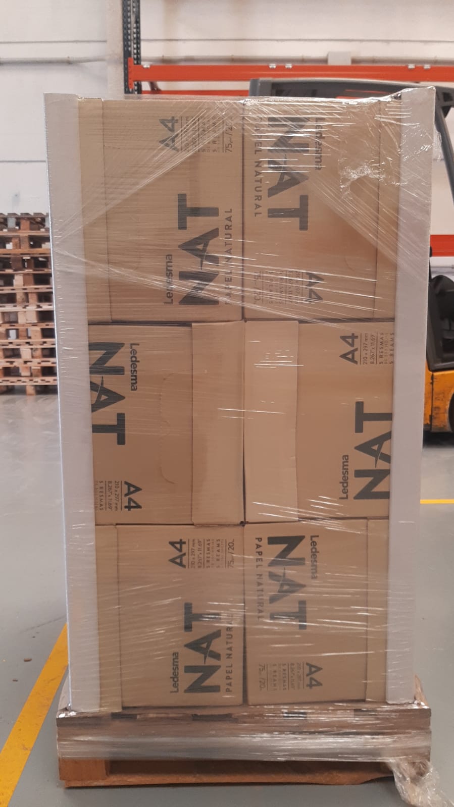 20 cajas. Papel de caña de azúcar